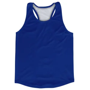 Blue Royal Blank No Ultras Brand Logo Running Track Tops Made In USA