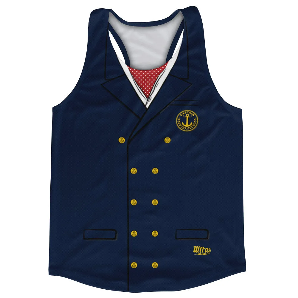 Boat Captain Running Track Tops Made In USA