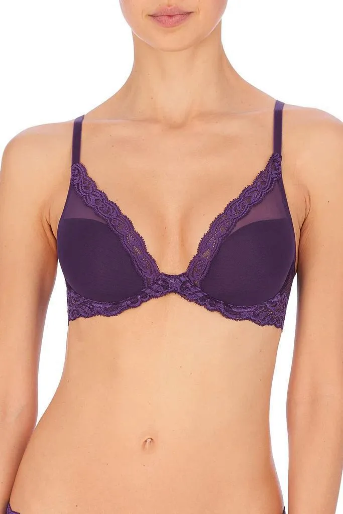 Feathers plunge bra