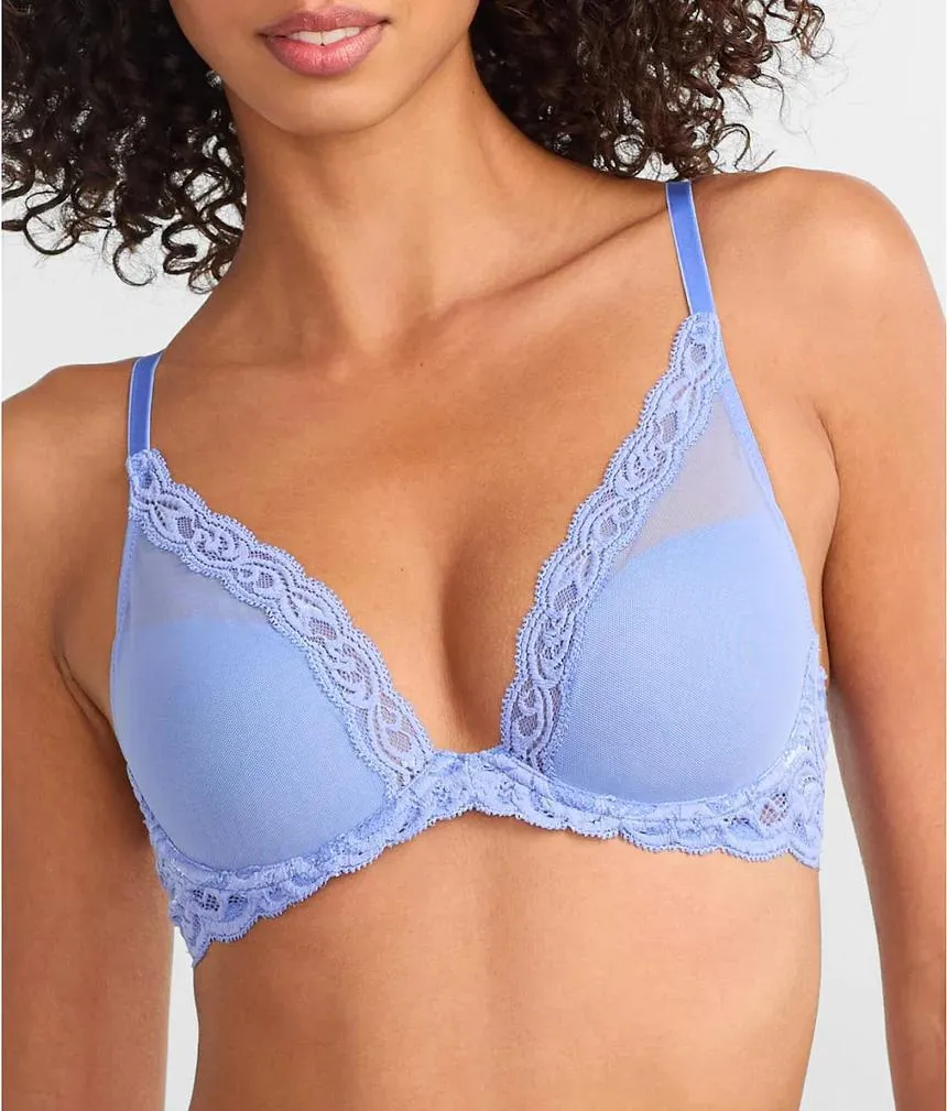 Feathers plunge bra