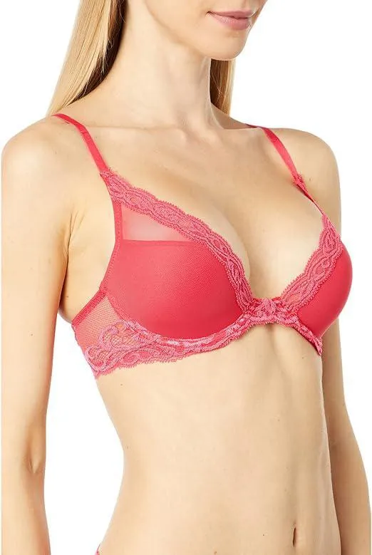 Feathers plunge bra