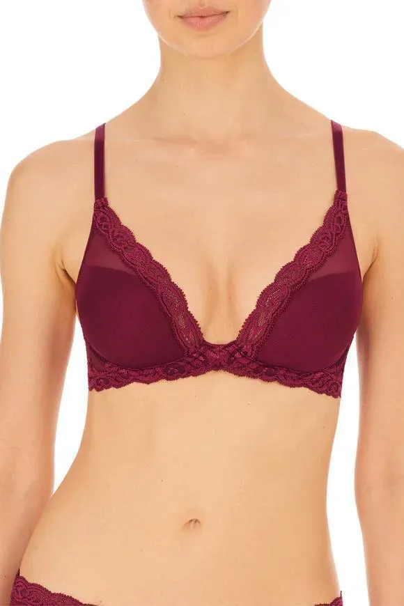 Feathers plunge bra