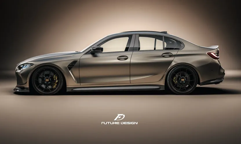 Future Design Carbon Fiber Side Skirts for BMW G80 M3 & G82 M4