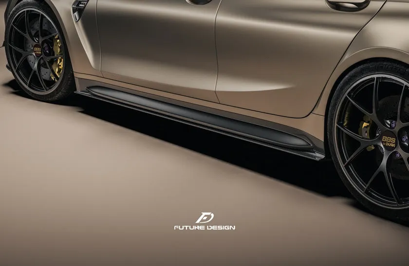 Future Design Carbon Fiber Side Skirts for BMW G80 M3 & G82 M4