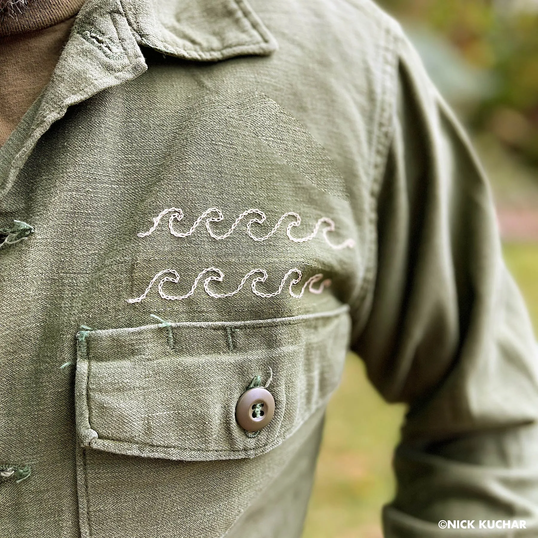 Hawaii Surf - Vintage Chain Stitch Jacket