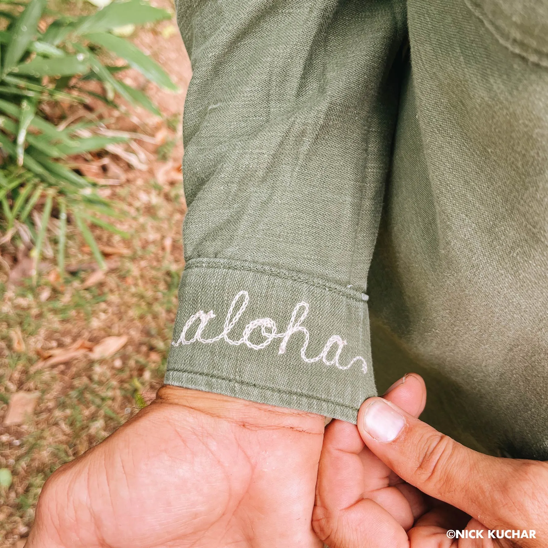 Hawaii Surf - Vintage Chain Stitch Jacket