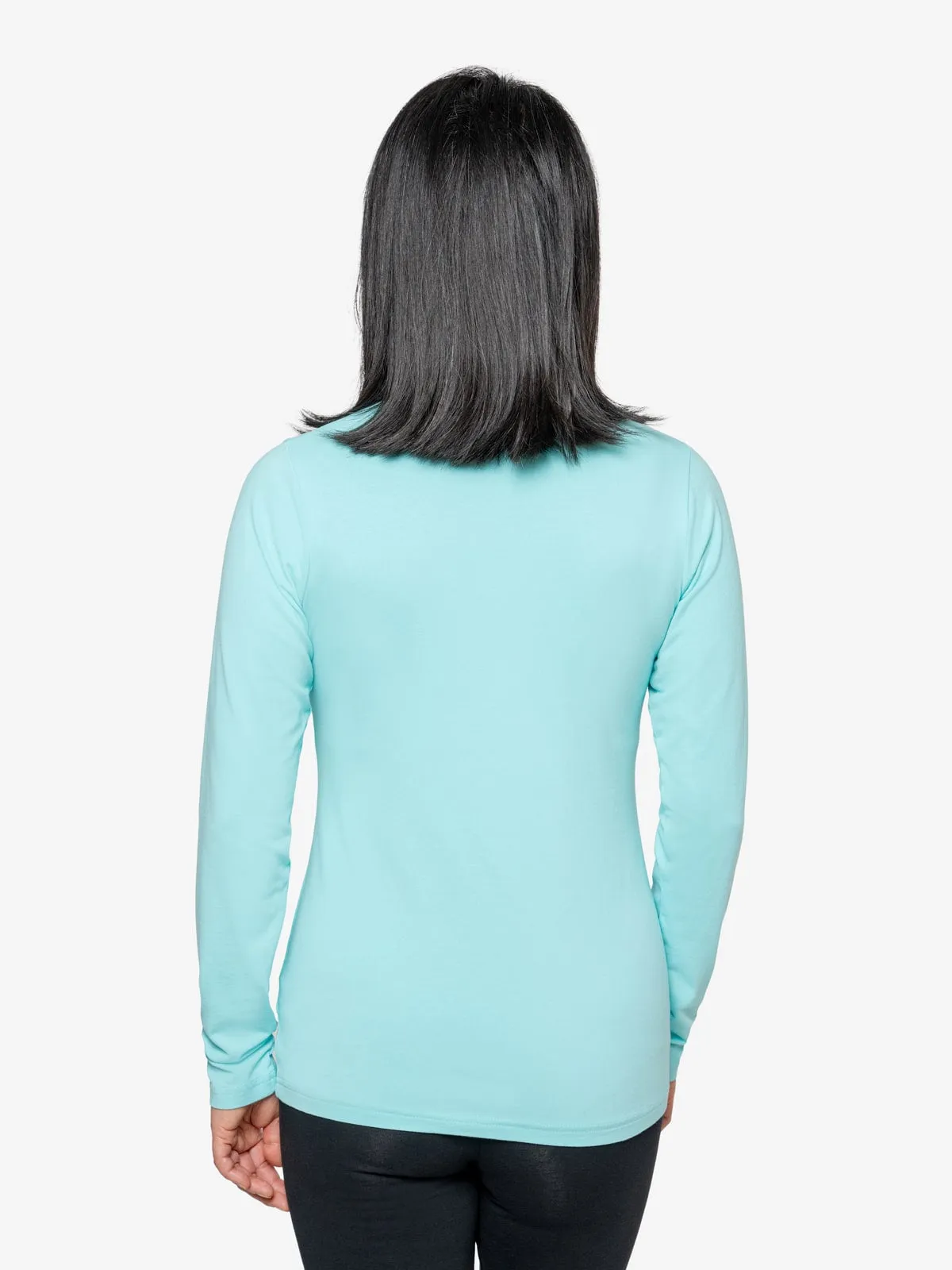 Insect Shield Women's UPF Dri-Balance Long Sleeve V-Neck T-Shirt