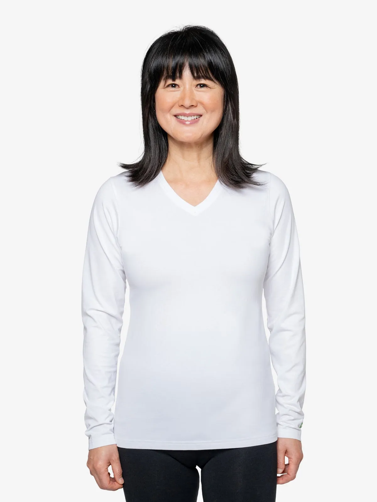 Insect Shield Women's UPF Dri-Balance Long Sleeve V-Neck T-Shirt