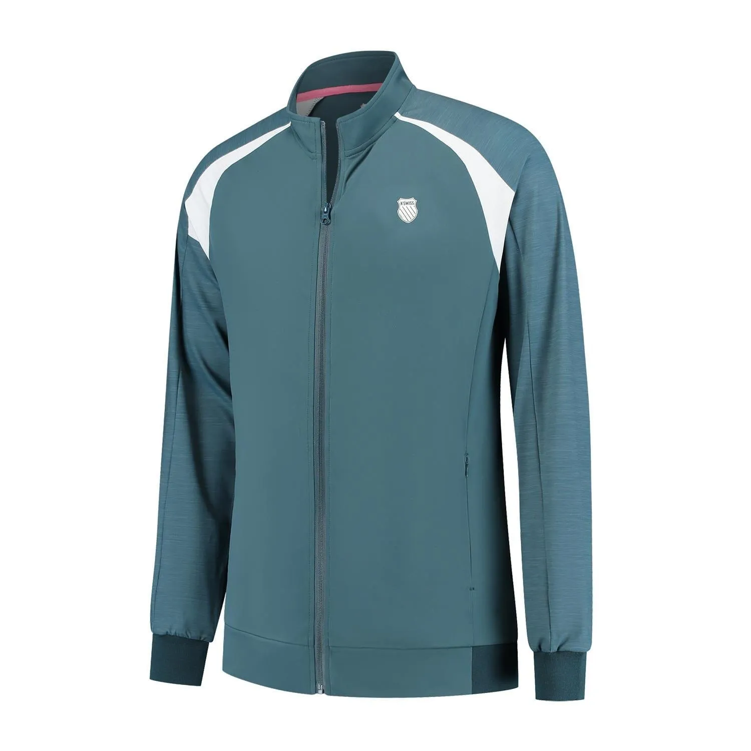 K-Swiss Hypercourt Mens Padel Tracksuit Jacket 7 - Stargazer / White