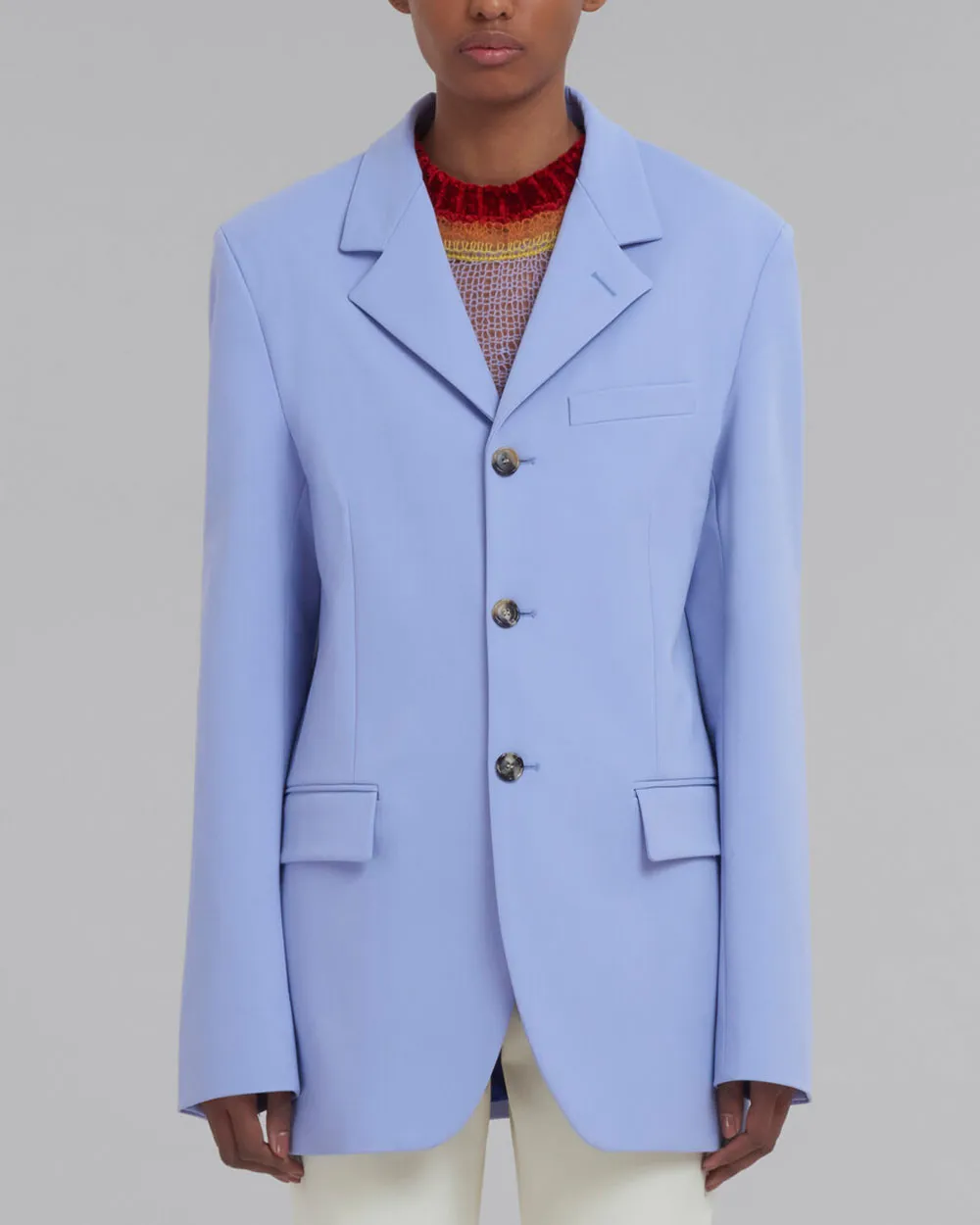 Lilac Giacca Jersey Blazer