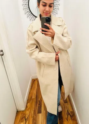 Long Rough Edge Coat DKR & Co