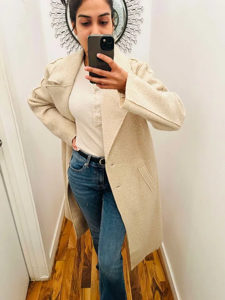 Long Rough Edge Coat DKR & Co