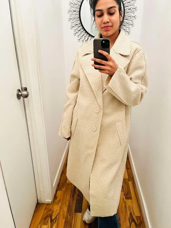 Long Rough Edge Coat DKR & Co