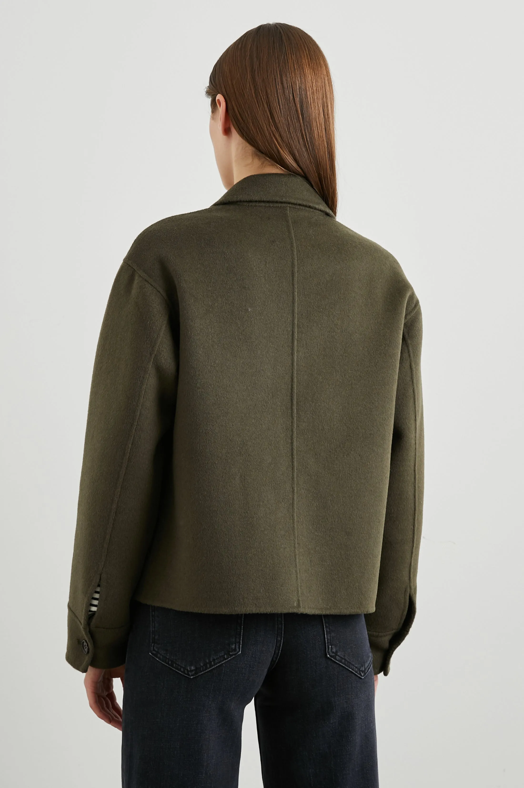 RILEY JACKET - OLIVE