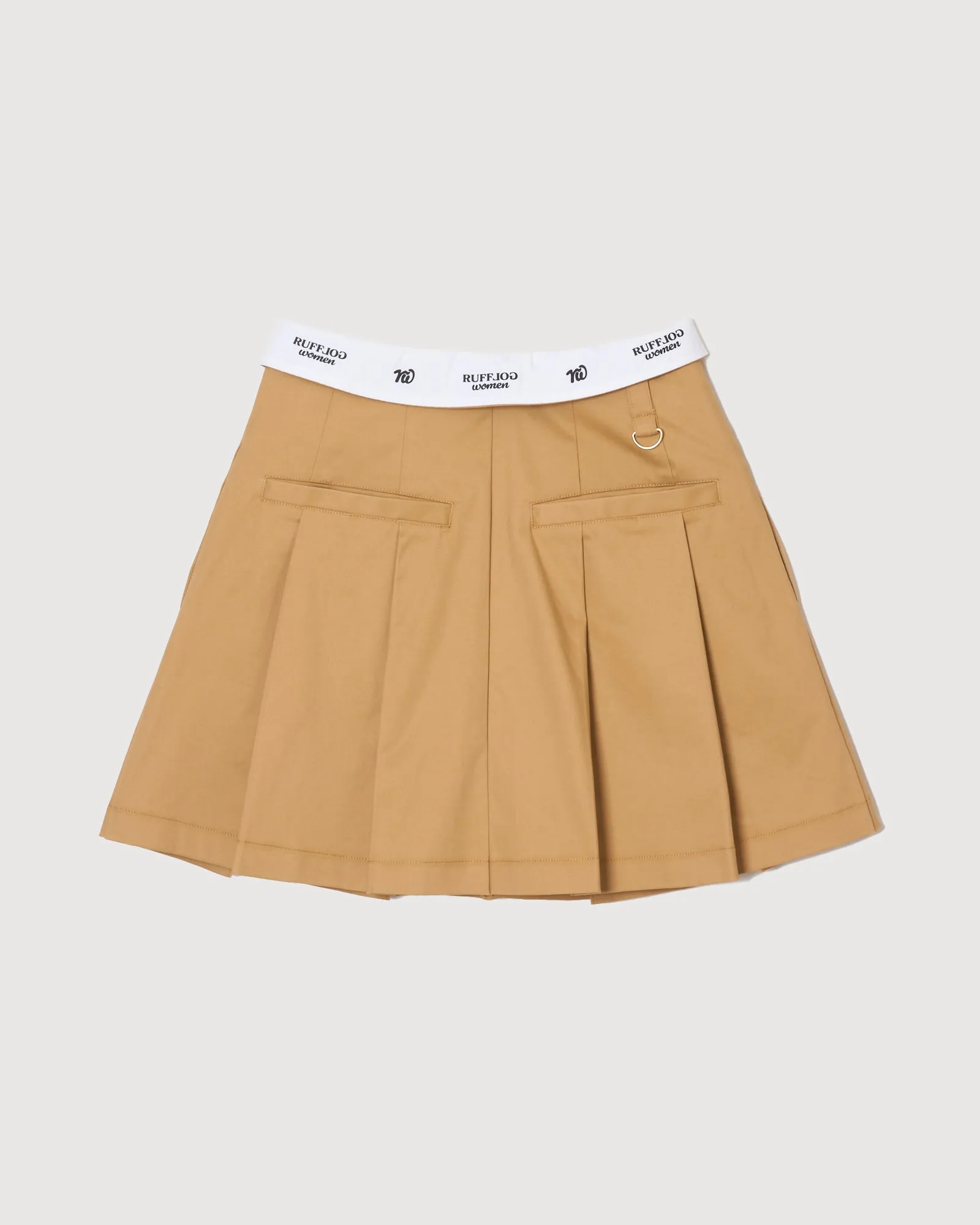 RW waist design skirt BEIGE