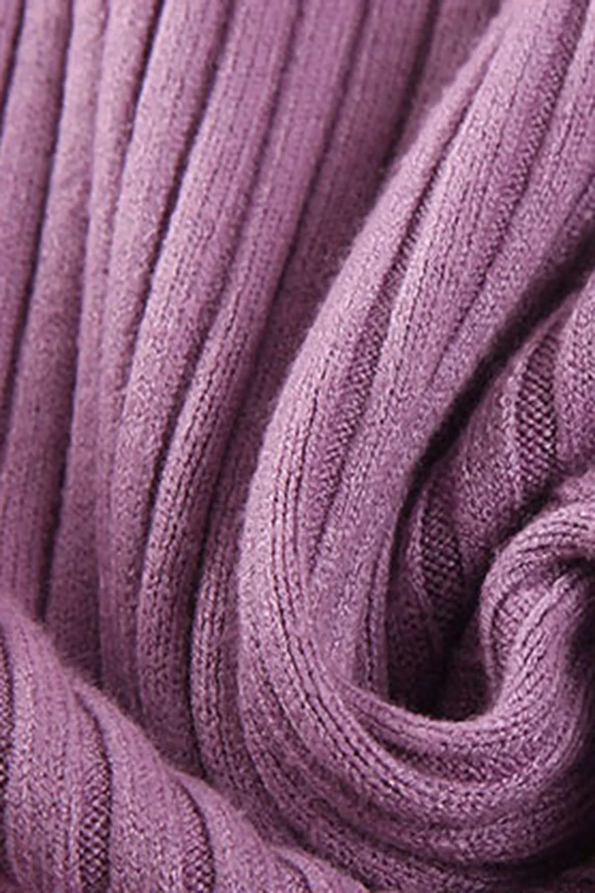 Temperament V-neck loose slimming knitted dress