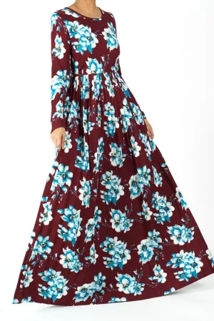 The Pleasant Pleated Maxi Dress