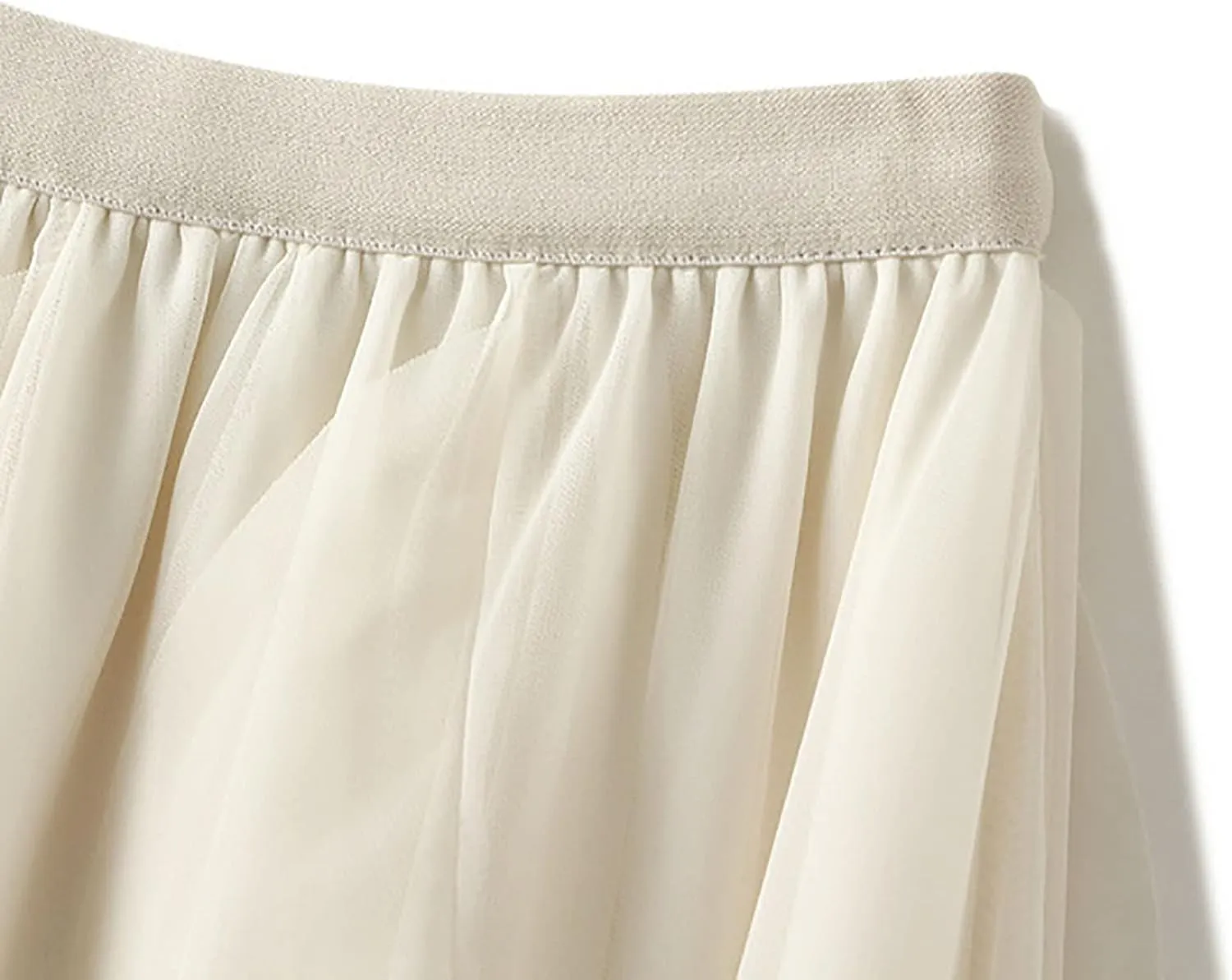 Womens Casual Skirt Plus Size Summer Skirt Elastic Tiered Skirt Flowy Maxi Skirt Comfy Midi Skirt Fashion Beach Skirt